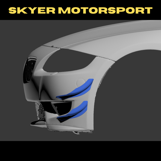 BMW Z4 E85/86 Carbon Canards