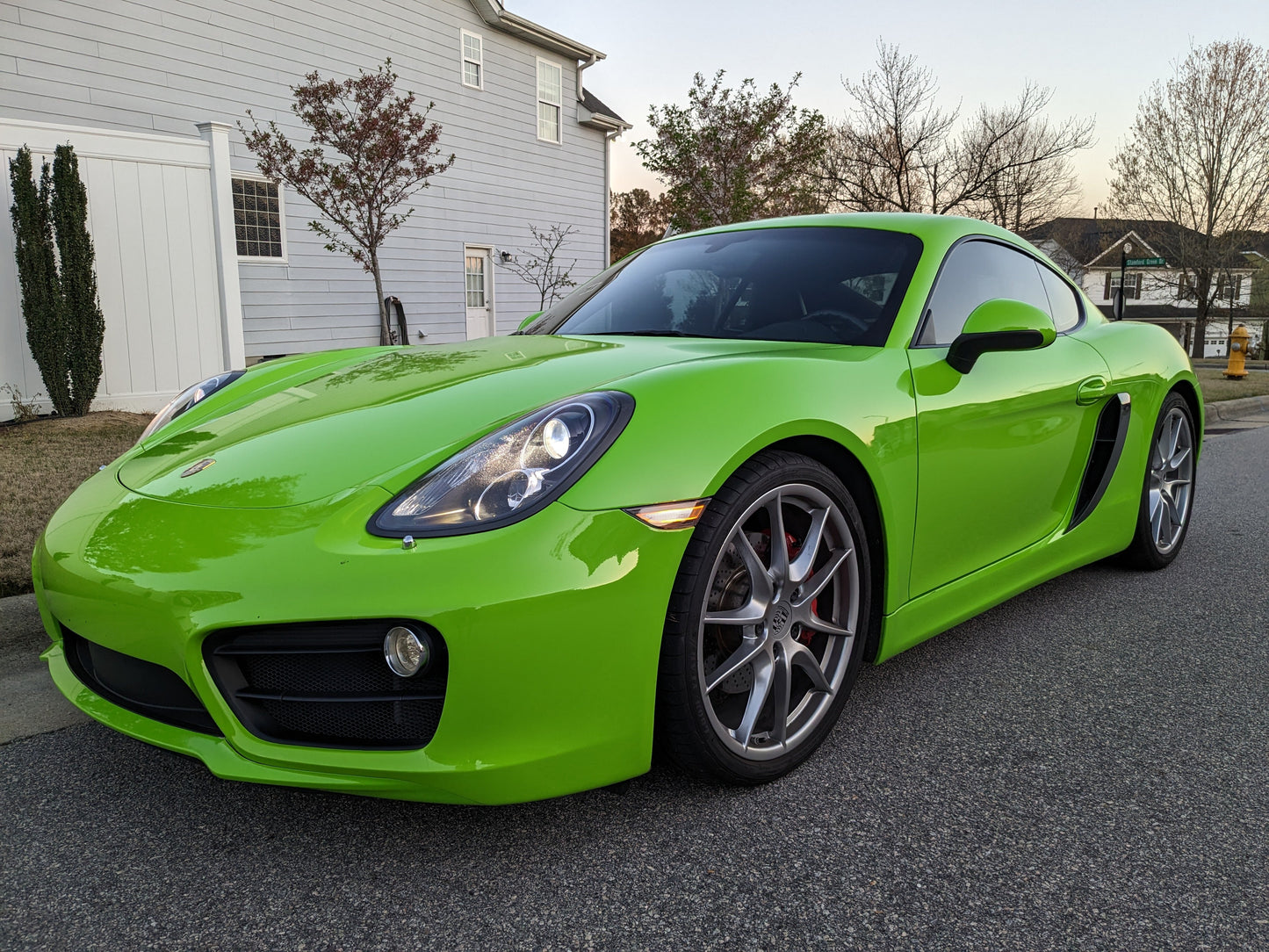 Porsche Cayman Boxster 981 Air Side Scoops