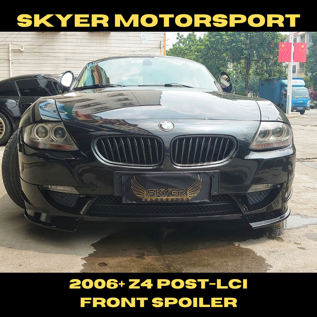 BMW Z4 2006+ E85/E86 Post-LCI Front Spoiler