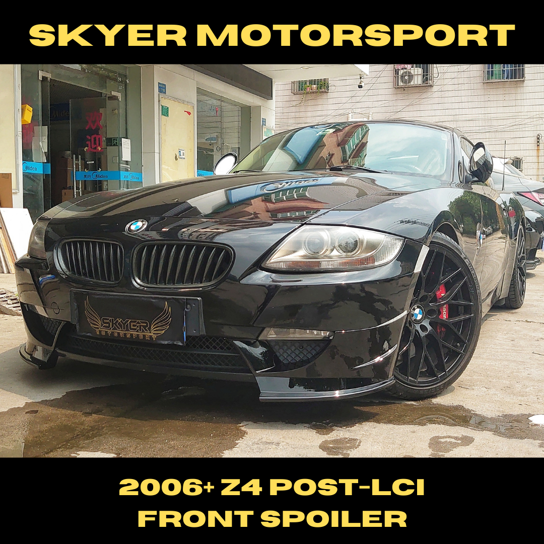 BMW Z4 2006+ E85/E86 Post-LCI Front Spoiler