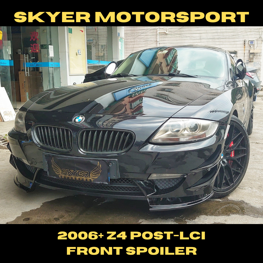 BMW Z4 2006+ E85/E86 Post-LCI Front Spoiler