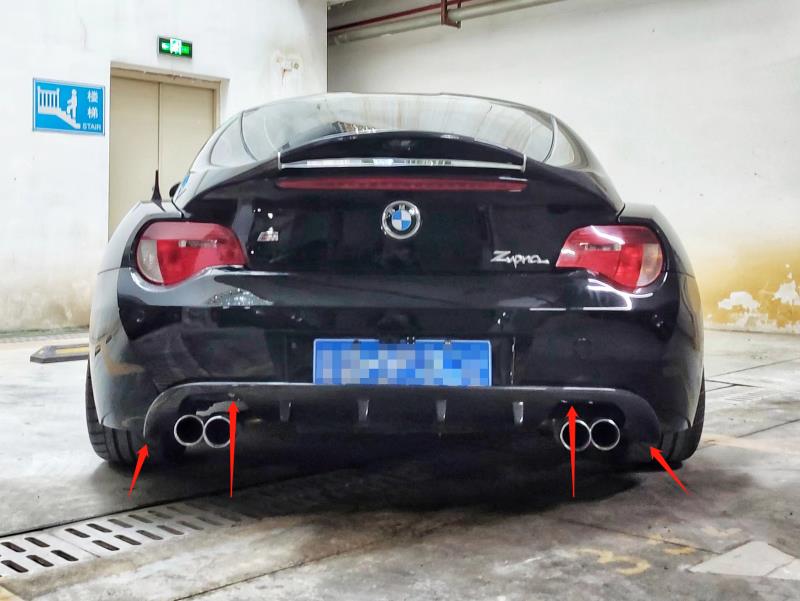 BMW e85/86 Z4 Diffuser