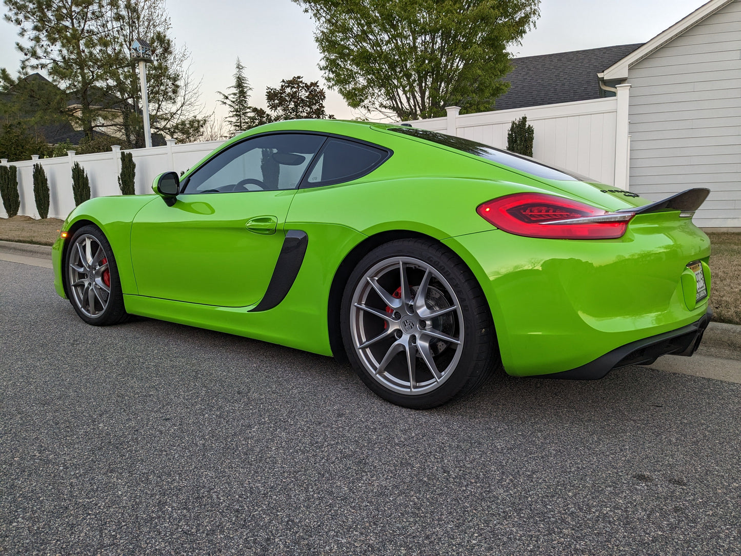 Porsche Cayman Boxster 981 Air Side Scoops