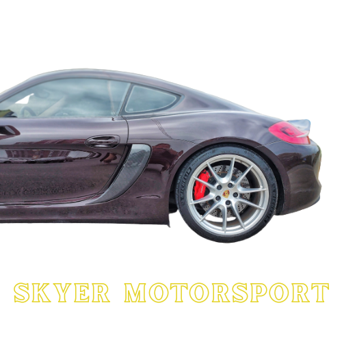 Porsche Cayman Boxster 981 Air Side Scoops