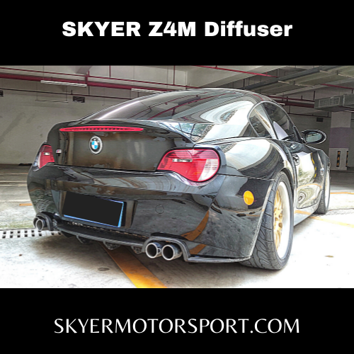 BMW Z4M Carbon Diffuser