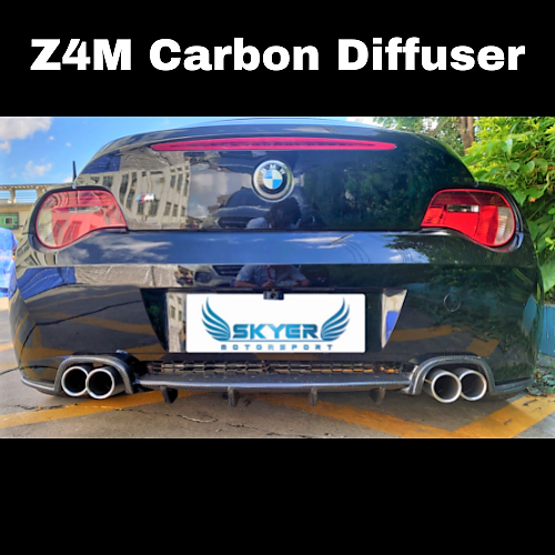 BMW Z4M Carbon Diffuser