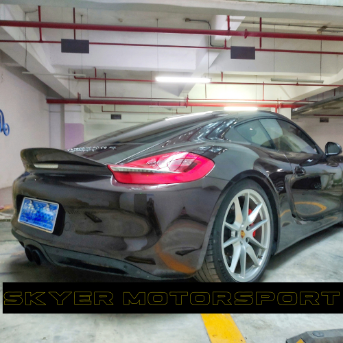 Porsche Cayman 981 Ducktail Spoiler