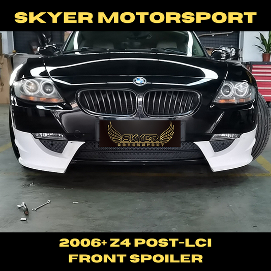 BMW Z4 2006+ E85/E86 Post-LCI Front Spoiler