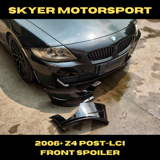 BMW Z4 2006+ E85/E86 Post-LCI Front Spoiler